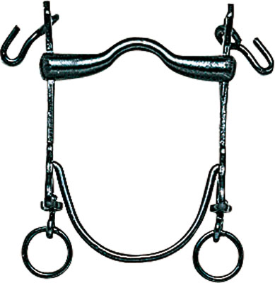 Bocado vaquero pavonado