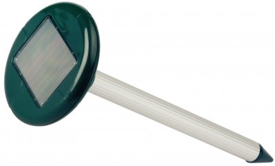 Repeledor solar para topos