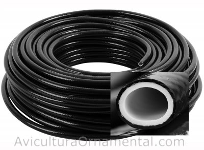 Manguera flexible pvc negra