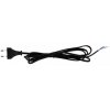 Enchufe 2 conductores con cable fexible 2 mt. (Euro cordón)