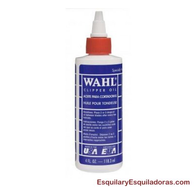 Bote de aceite Wahl