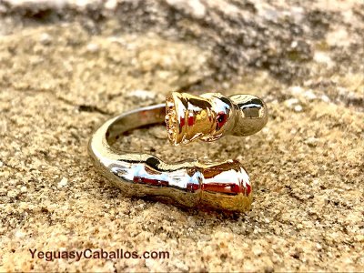 Anillos casco caballo TORNADO