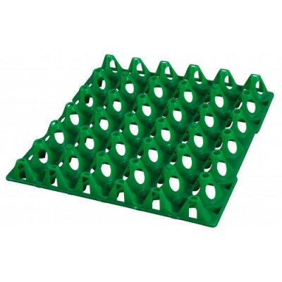 Huevera verde para 30 huevos