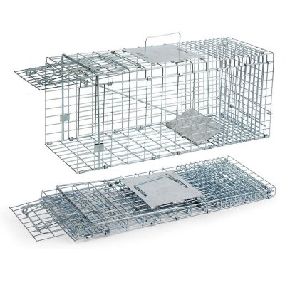 Jaula trampa plegable para gatos