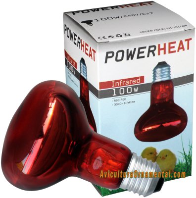 Bombilla infrarroja PowerHEAT 100W