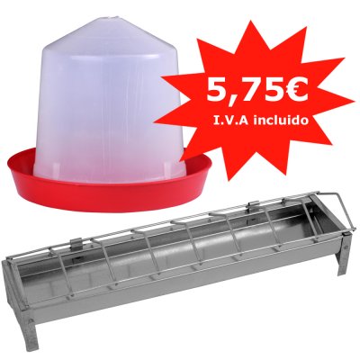 * Oferta comedero/bebedero
