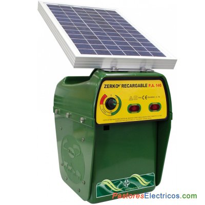 Pastor eléctrico ZERKO-RECARGABLE SOLAR