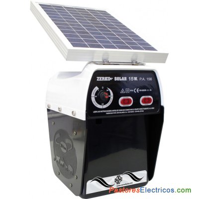 Pastor eléctrico ZERKO-SOLAR 15W.