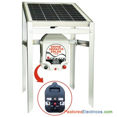 Pastor eléctrico SUPER IMPACTO-SOLAR