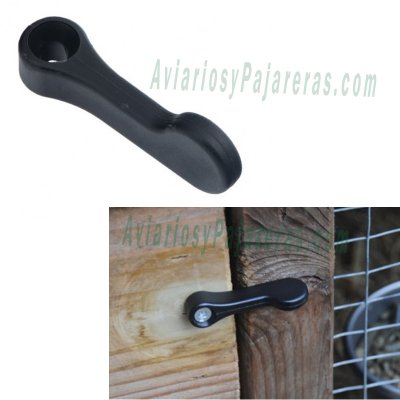 Cierre de puerta para jaulas/incubadoras