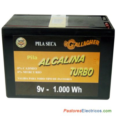 Pila alcalina 120 Ah