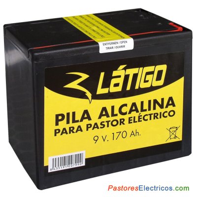 Pila alcalina LÁTIGO 9V