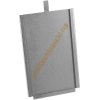Porta tarjetas galvanizado.