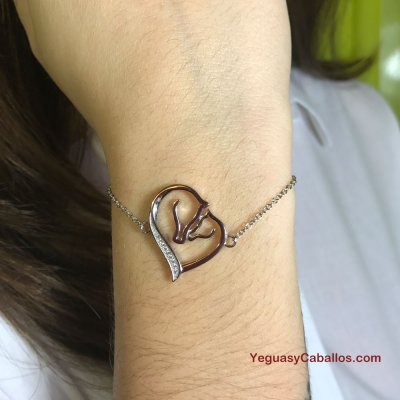 Pulsera caballo NIEVE TEMPRANA
