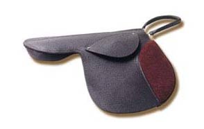 Silla de montar inglesa pony cuero
