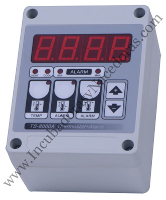 Termostato digital con alarma
